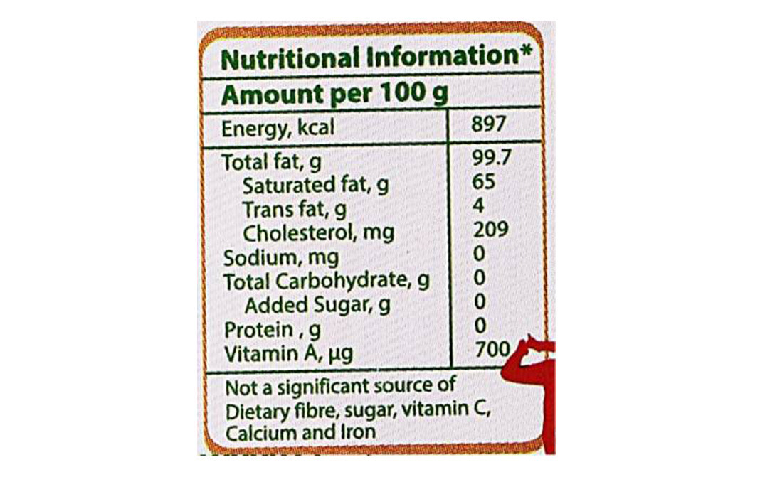 Amul Pure Ghee    Box  500 millilitre